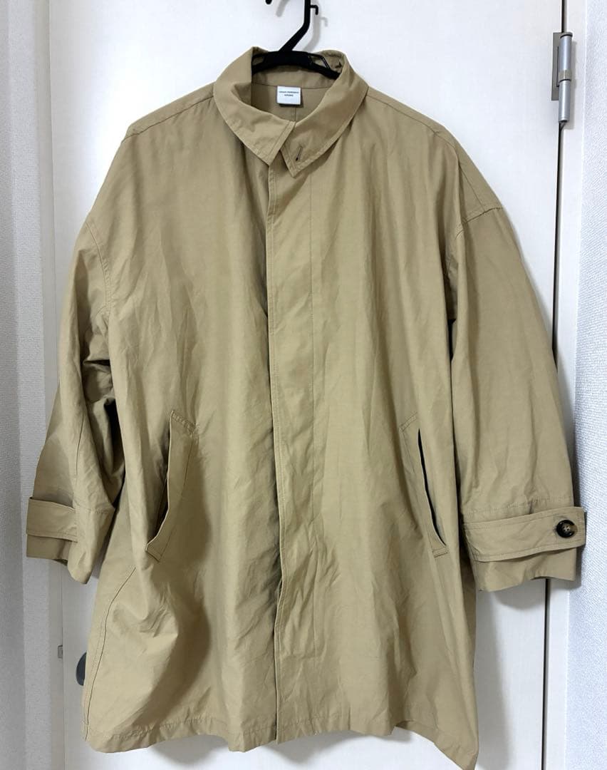 Urban Research Doors スタンドカラーミドルコート 襟2way