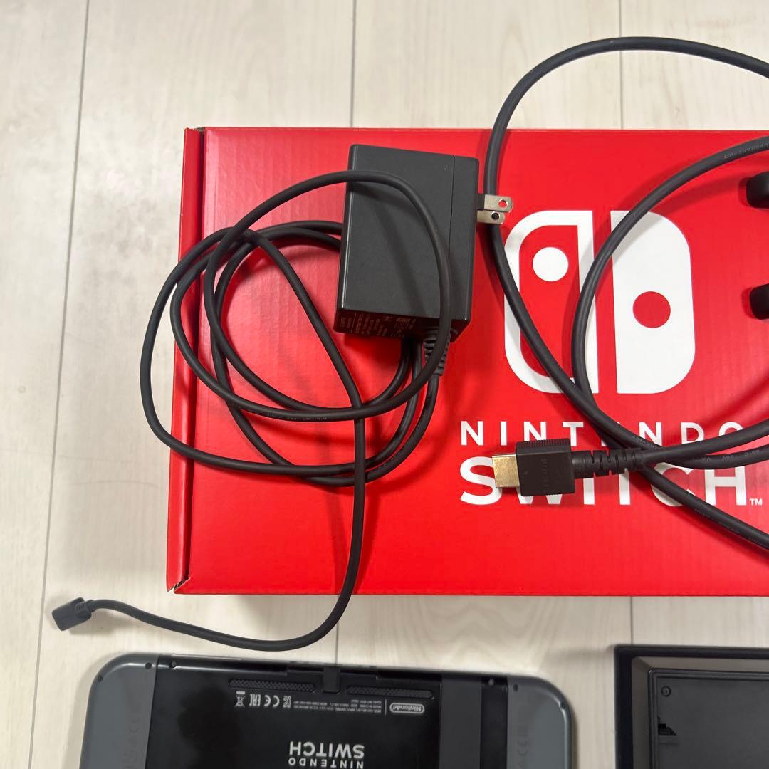 Nintendo Switch グレー 本体 ACアダプター付き