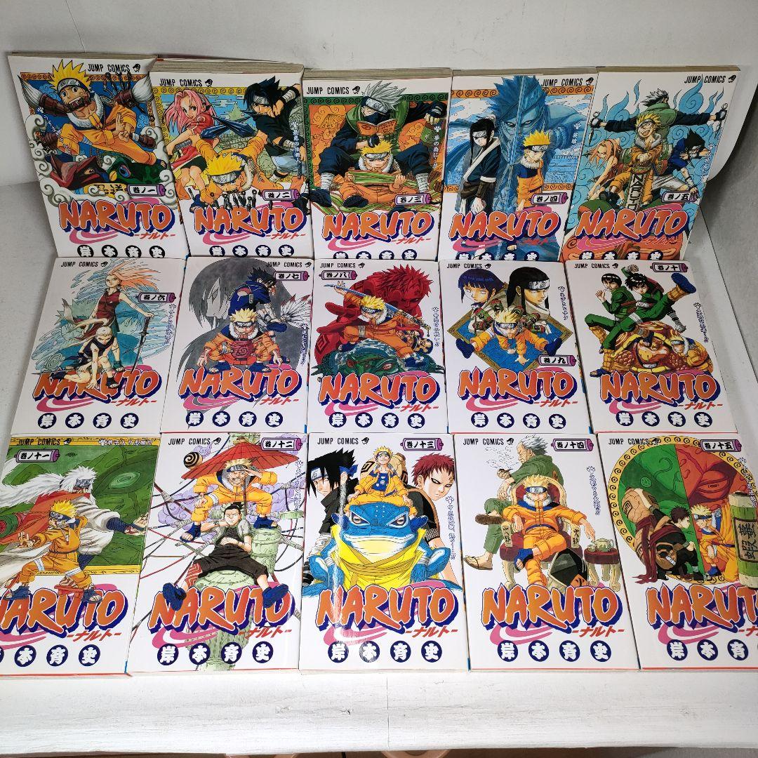 NARUTO-ナルト- コミック 1~72巻+外伝セット (70巻抜け)