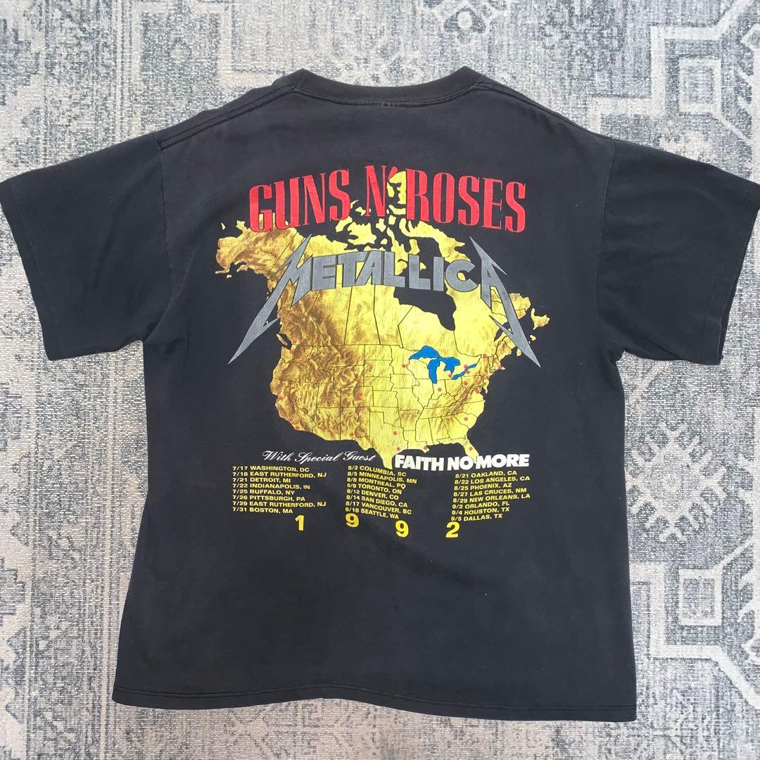 LLICA× Guns N' Roses Tシャツ90s BROCKUM