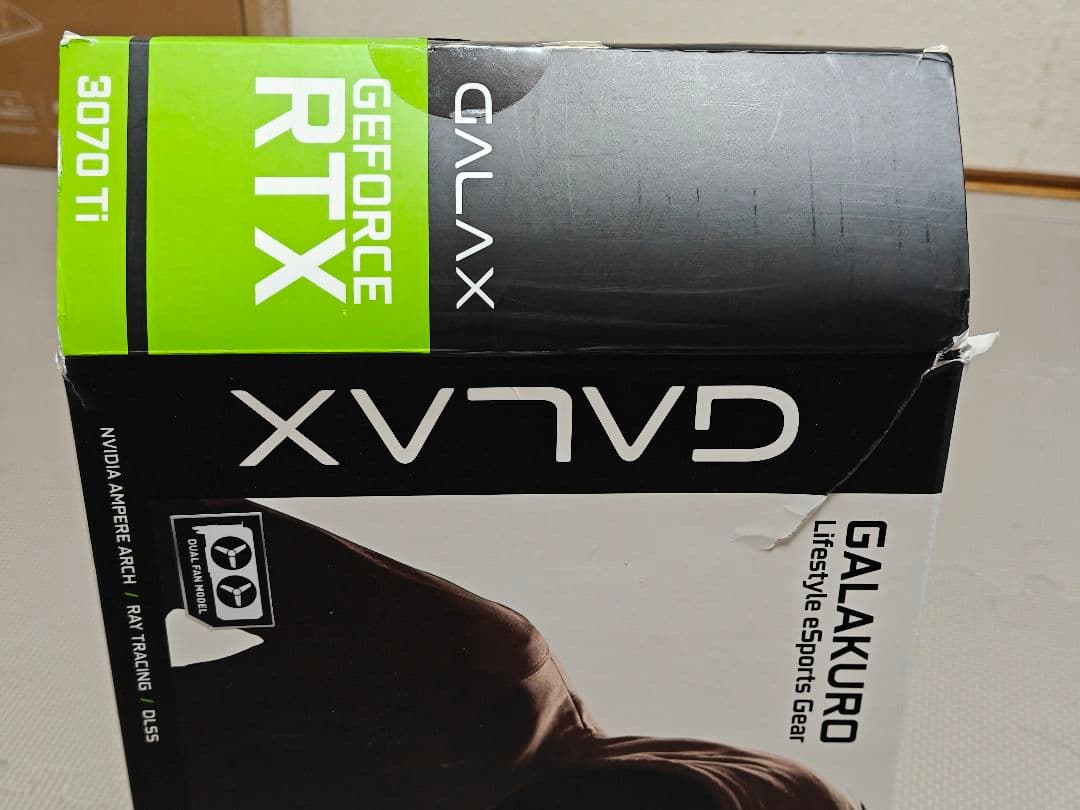 Galakuro RTX 3070 Ti 8GB ホワイト