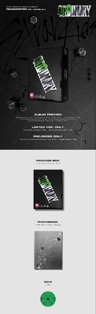 Stray Kids ODDINARY CD リミテッドバージョン