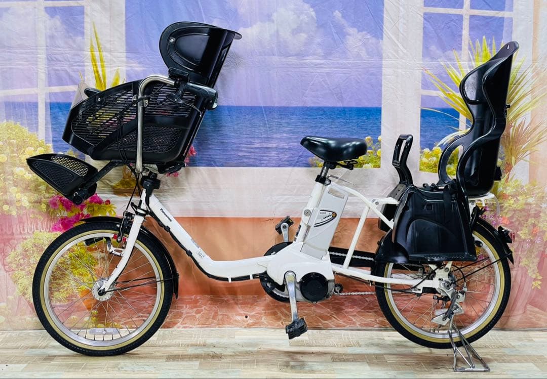 超特価！ギュット⭐️パナソニック子供乗せ電動アシスト自転車Y3745
