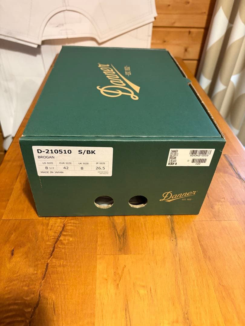 【新品未使用】Danner(ダナー)ブローガン 26.5cm