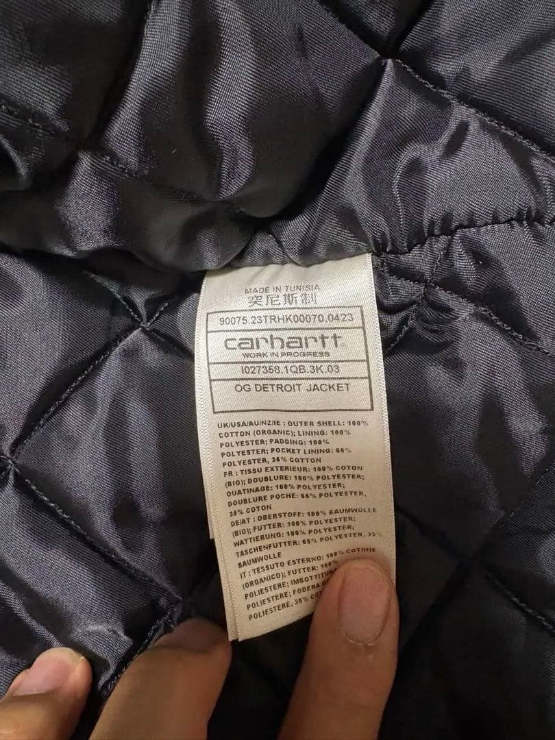 Carhartt WIP OG デトロイトジャケット