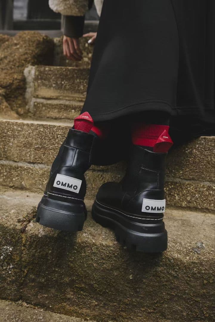 新品未使用OMMO VOLUME HEAD SIDE GORE BOOTS-S