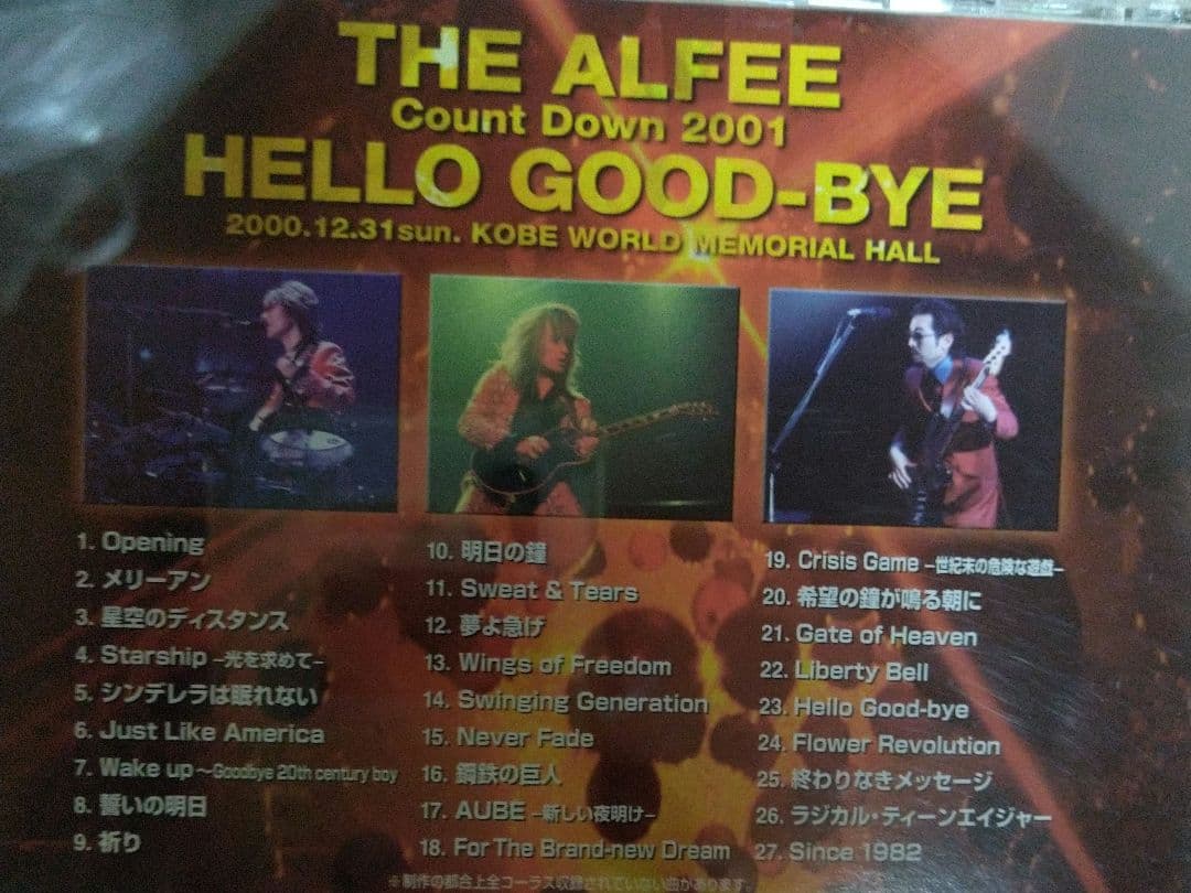 ミュージック THE ALFEE HELLO GOOD-BYE