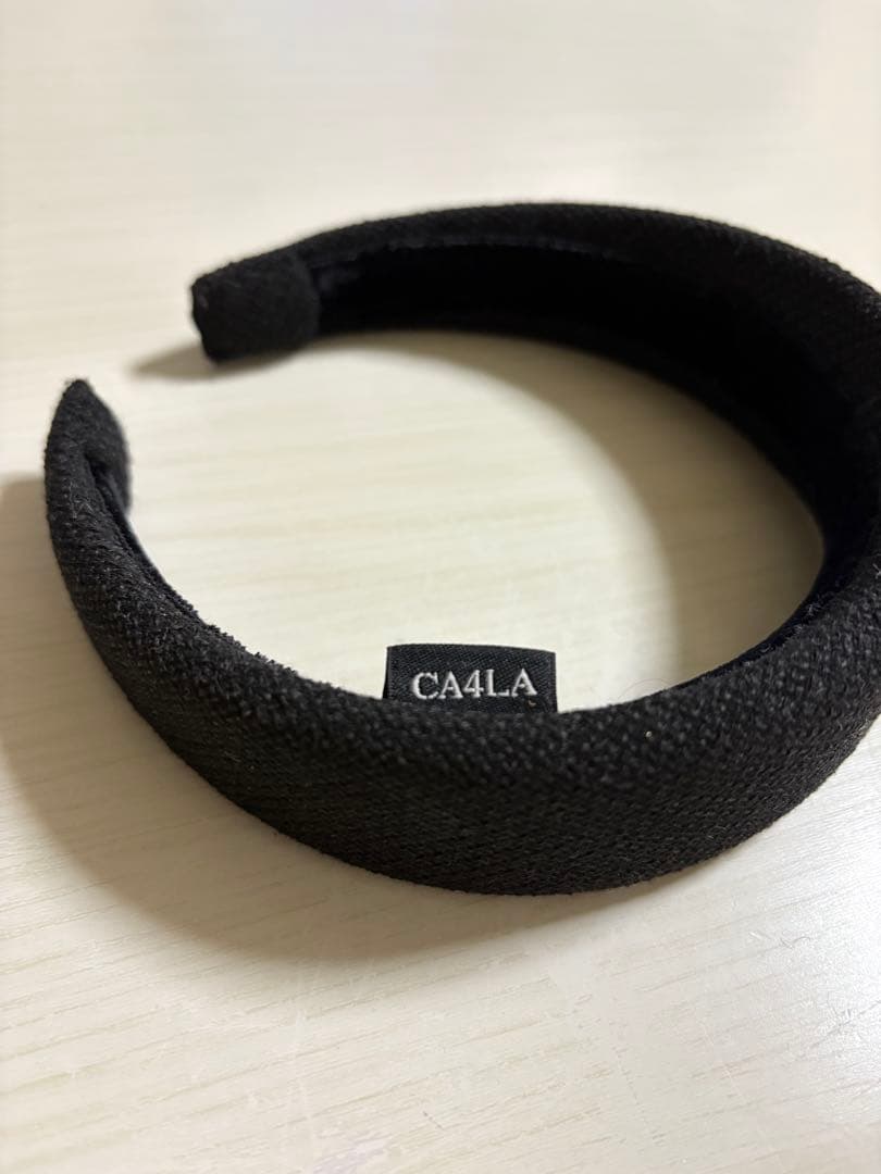 CA4LA 黒 カチューシャ