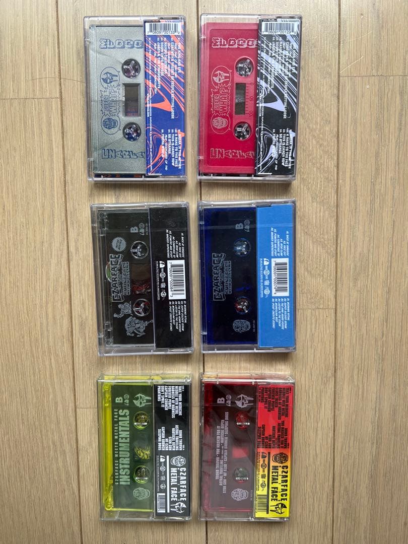 Czarface カセットテープ 6体セット MF DOOM / WU TANG