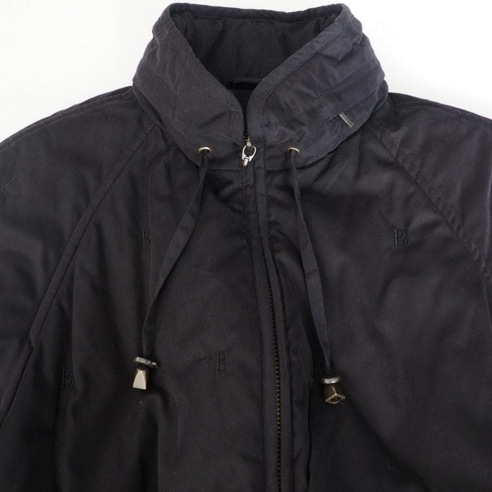 希少 Burberry バーバリー Bステッチ モッズコート 中綿 ブラック