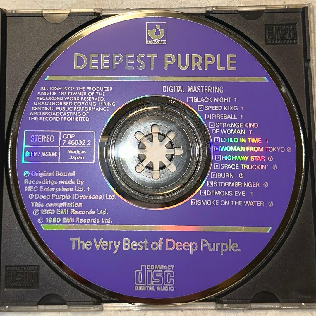 JAPAN EXPORT盤！ディープ・パープル / DEEPEST PURPLE