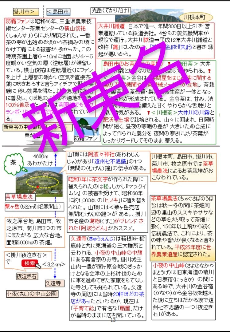 バスガイド教本　新東名　ぶたちゃんセット