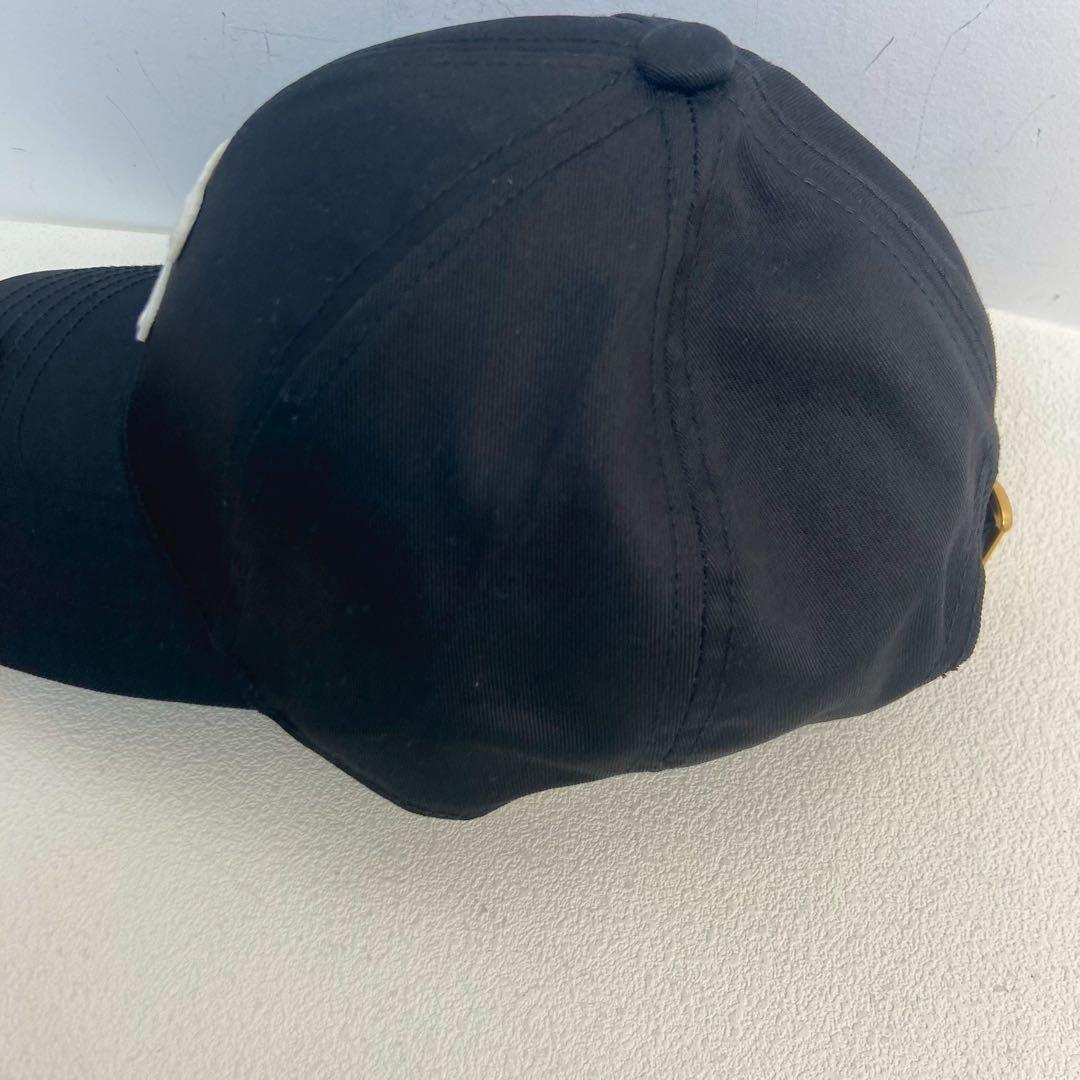 CELINE ロゴ ベースボックキャップ M サイズ 中古