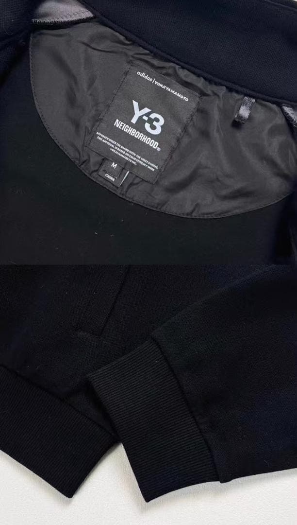 Y-3 × NEIGHBORHOOD ジャージ上下セット ブラック/グレー
