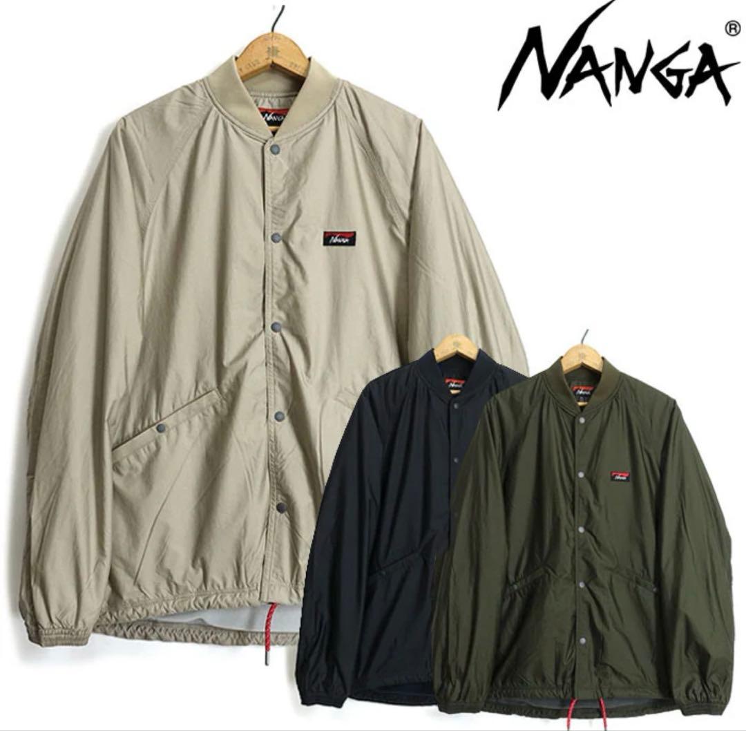 NANGA リブカラーコーチジャケット モカ M