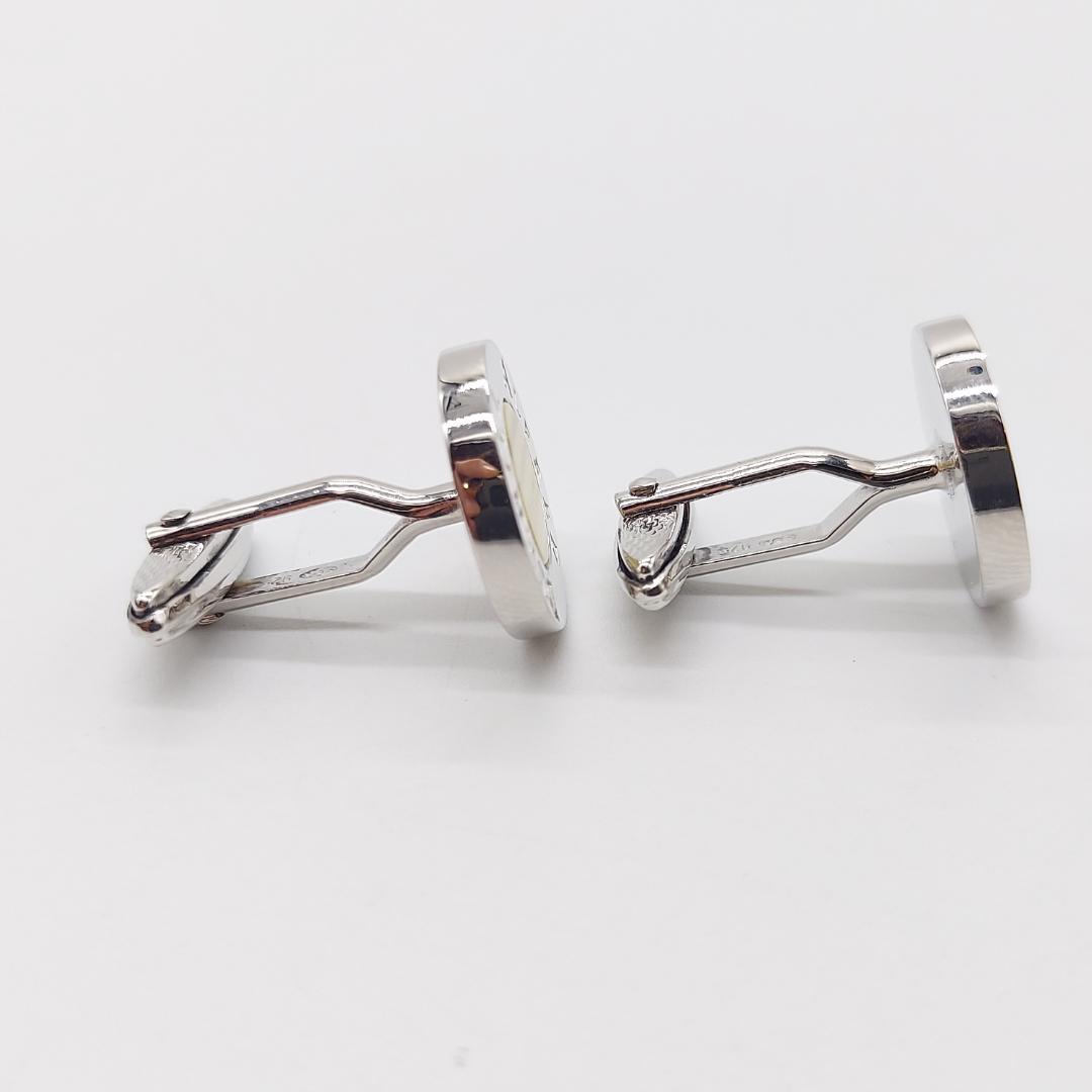 美品　ダンヒル　dunhill カフスリンクス　シルバー製