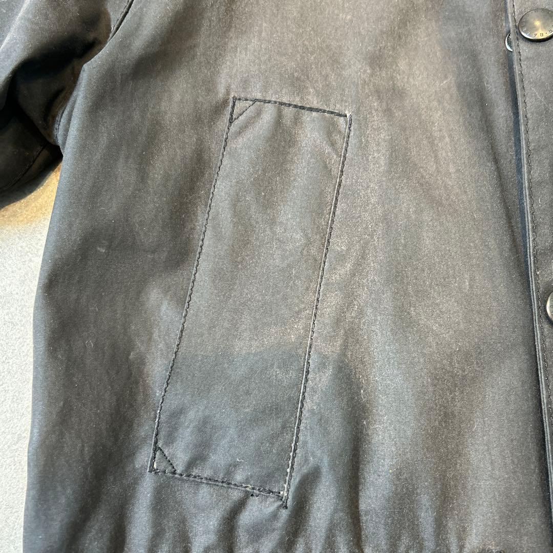 Barbour BEDALE ブラック オイルコート　サイズS 34