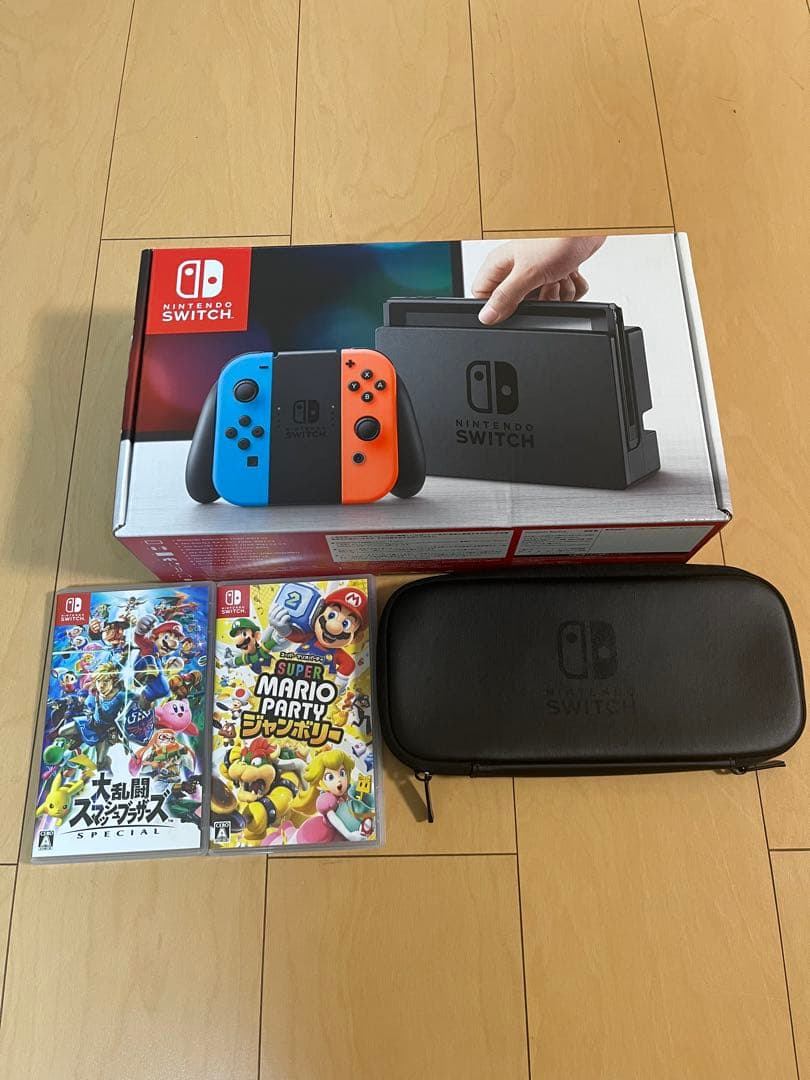Nintendo Switch 本体 スマブラ　マリパ