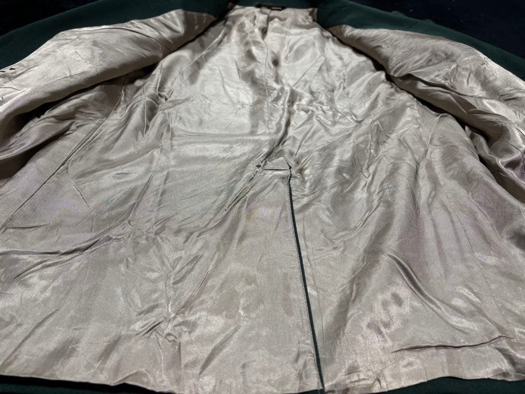 80's TAILORED IN U.S.A. 金ボタン緑ブレザー　ジャケット