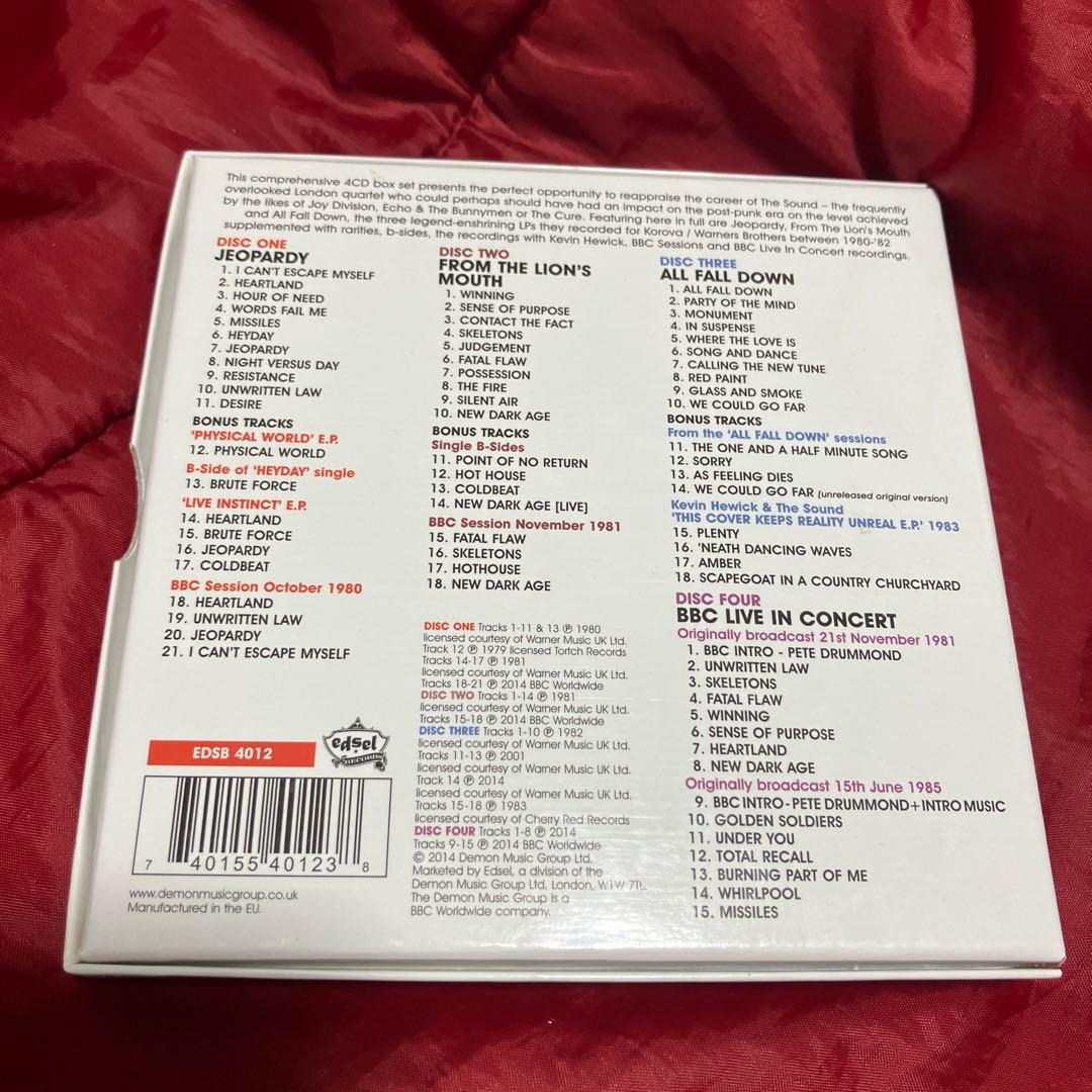 THE SOUND/ 4CD BOX SET 美品