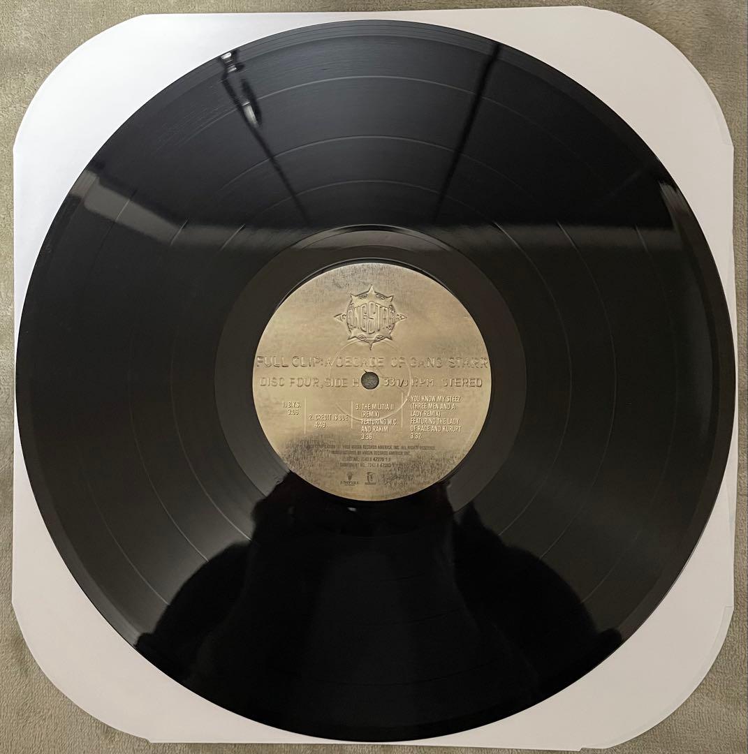 FULL CLIP: A DECADE OF GANG STARRレコード4LP