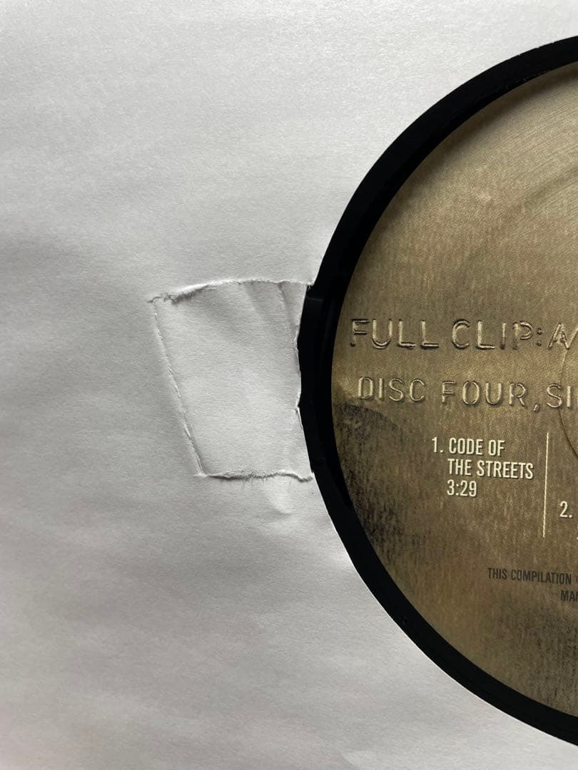 FULL CLIP: A DECADE OF GANG STARRレコード4LP