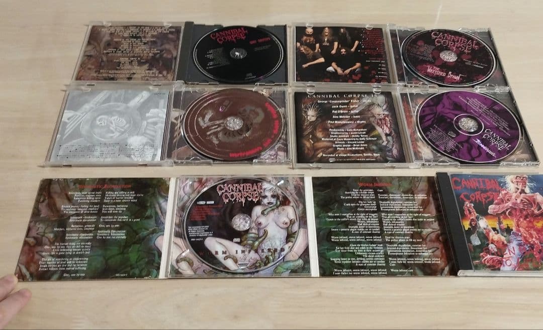 Cannibal Corpse CD 11枚 まとめ売り 帯付き