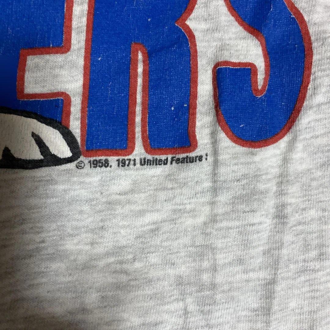 80's スヌーピーヴィンテージTシャツUSA製 Dodgers ドジャース