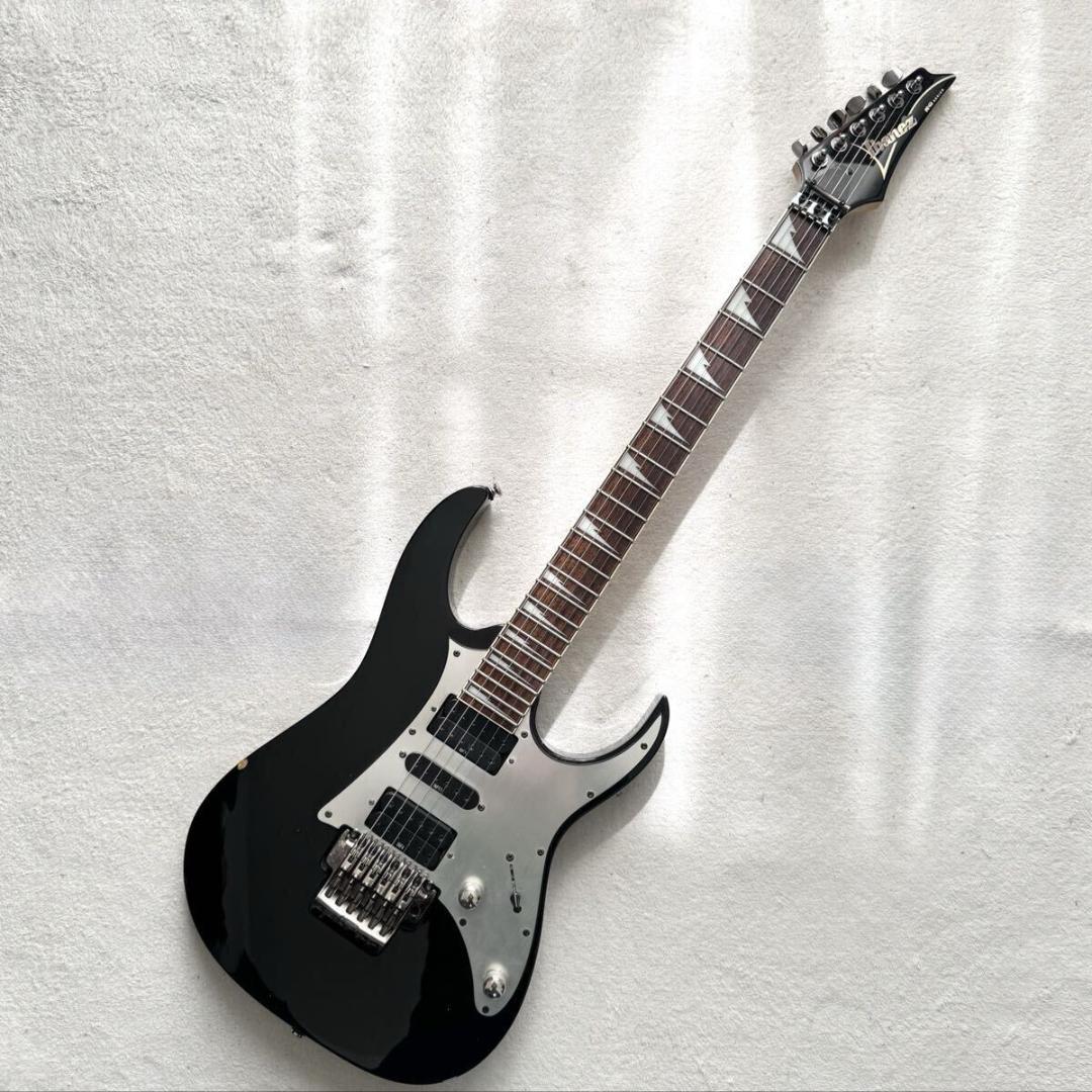 動作確認・メンテナンス済 アイバニーズ エレキギター RG350EX ブラック