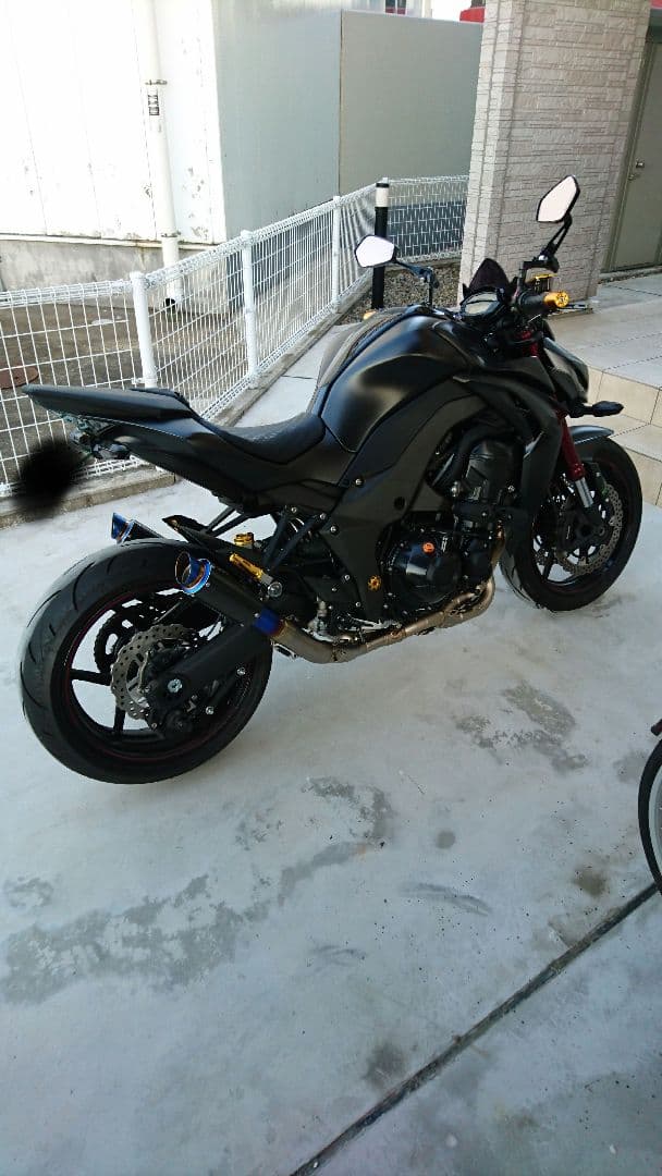 NINJA1000 Z1000 マーベリック チタンフルエキ