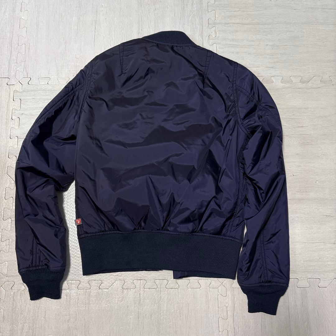 ALPHA INDUSTRIES MA-1 フライトジャケット S ネイビー