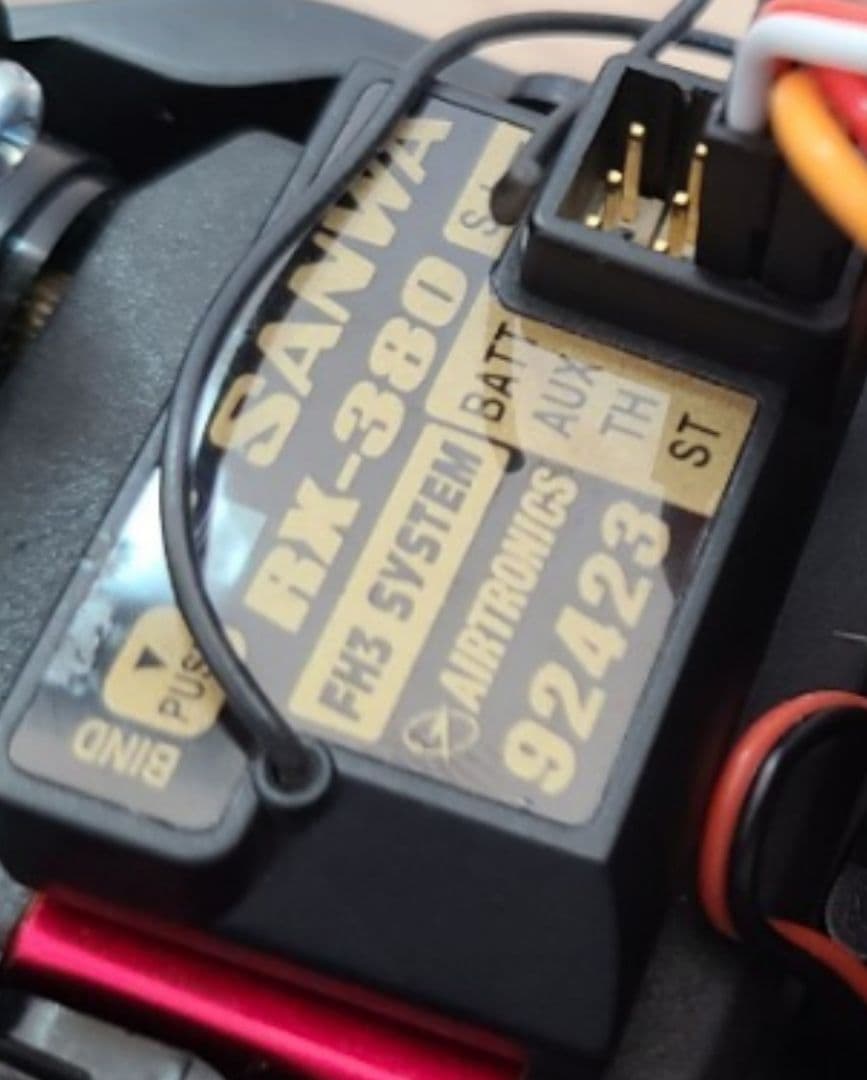 SANWA MT-44 , レシーバーRX380(タミヤ、フタバ、MT44)
