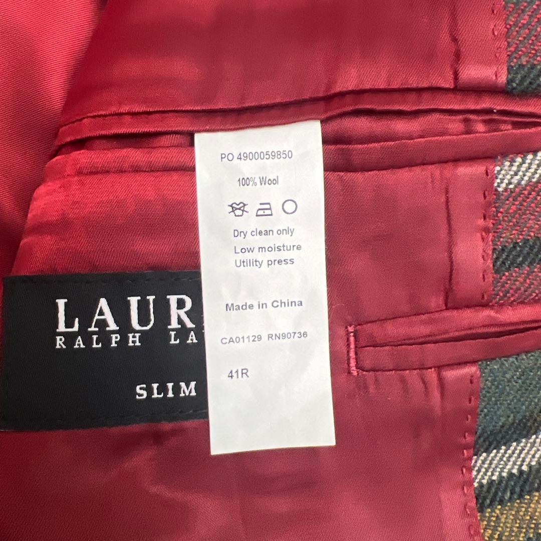 LAUREN RALPH LAUREN テーラードジャケット SLIM