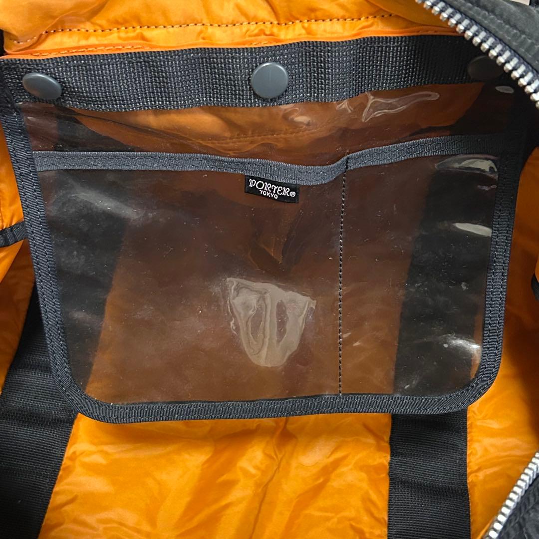 【廃盤品】PORTER タンカー ボストンバッグ 大容量 2way ブラック