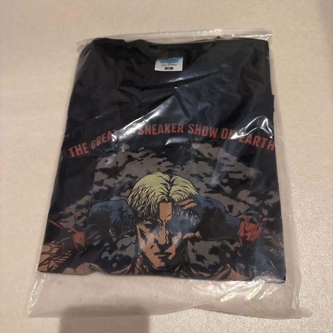 スニーカーコン x DEF JAM 平本蓮AMNJXコラボTシャツ（ブラックXL