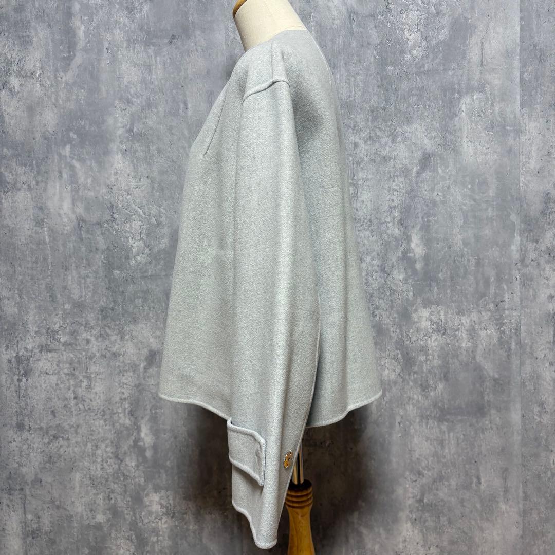 美品　BEIGE,（ベイジ,） GRASSE / リバーウールクロップドコート