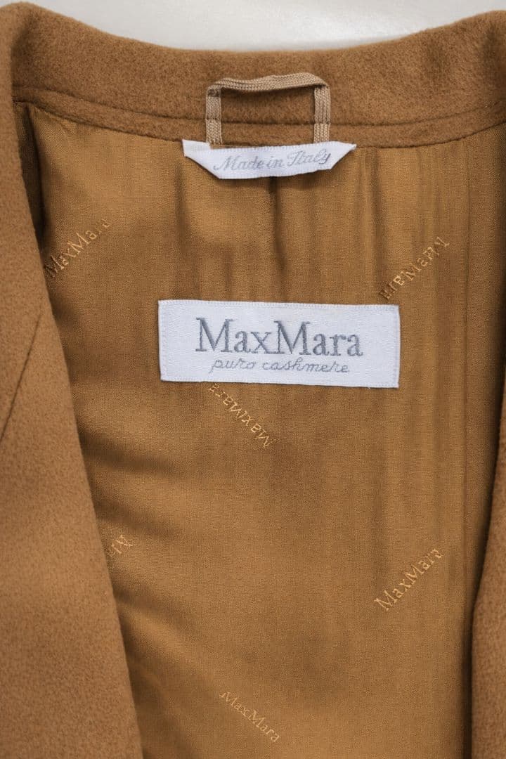 え*す様 Max Mara 白タグ カシミヤ100% ロングコート　着丈126