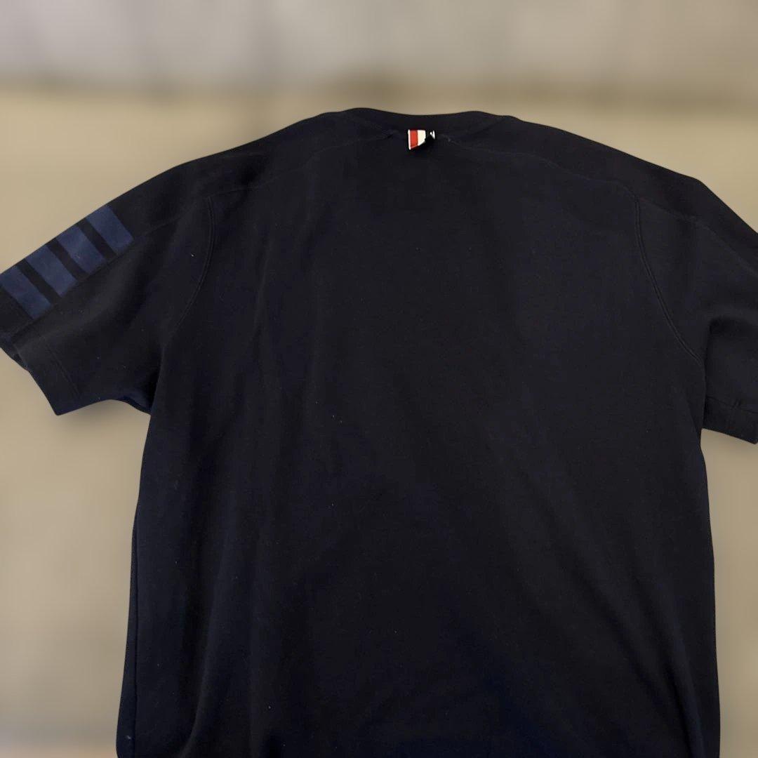 THOM BROWNE ネイビー Tシャツ サイズ1