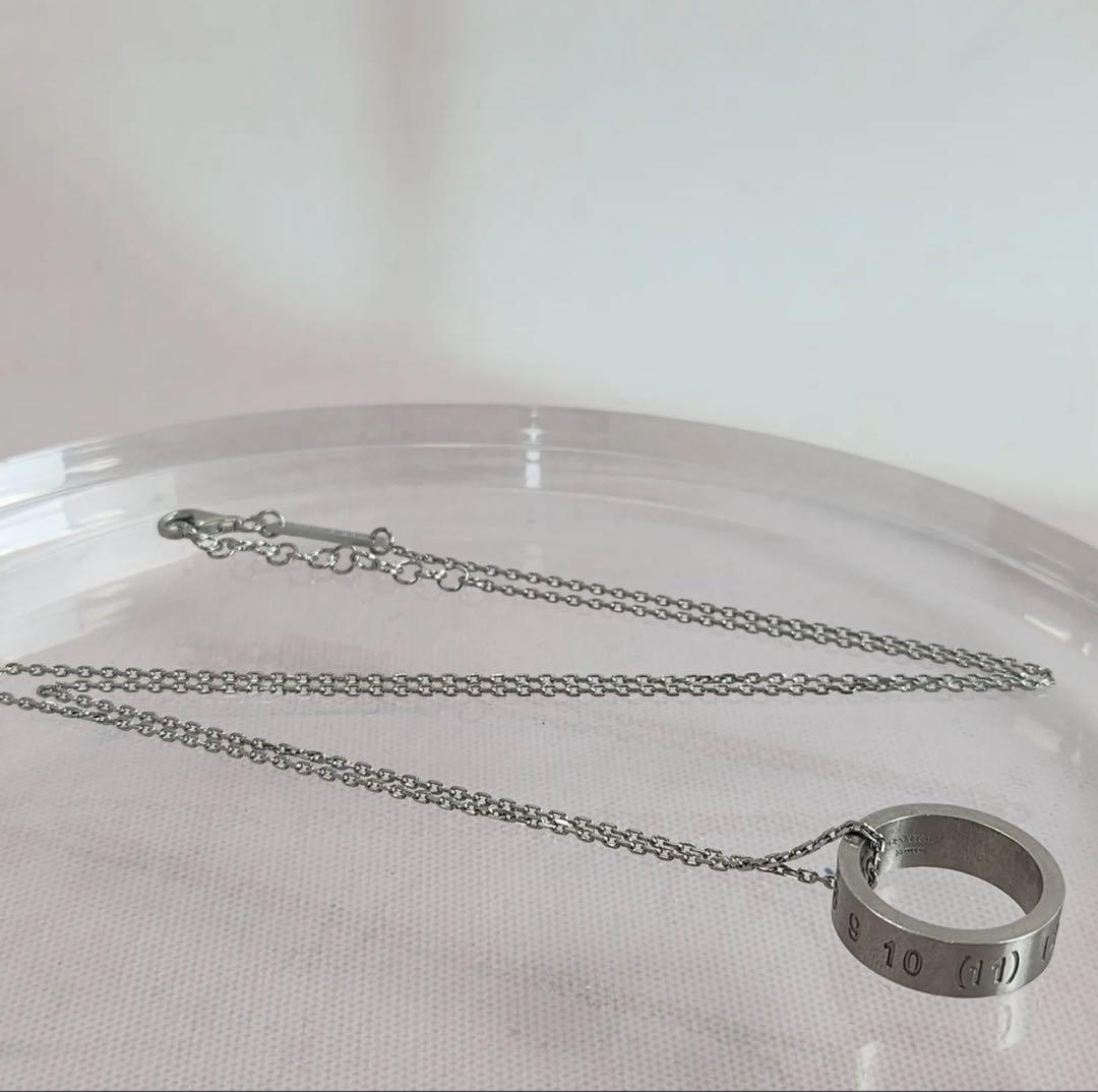 t*a様 【MAISON MARGIELA】ナンバリング ネックレスSILVER