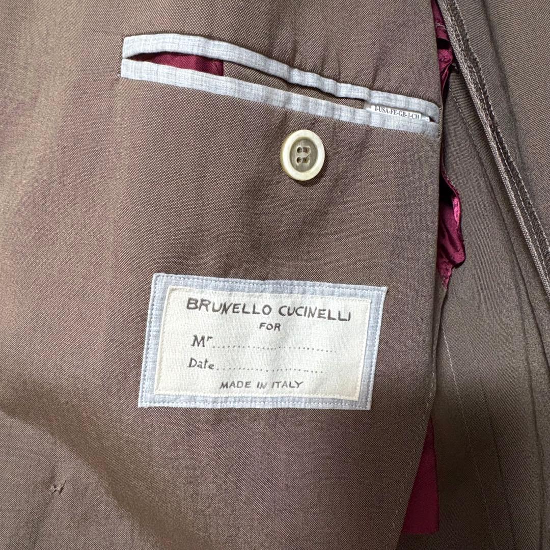 Brunello Cucinelli ダブルブレストジャケット　44