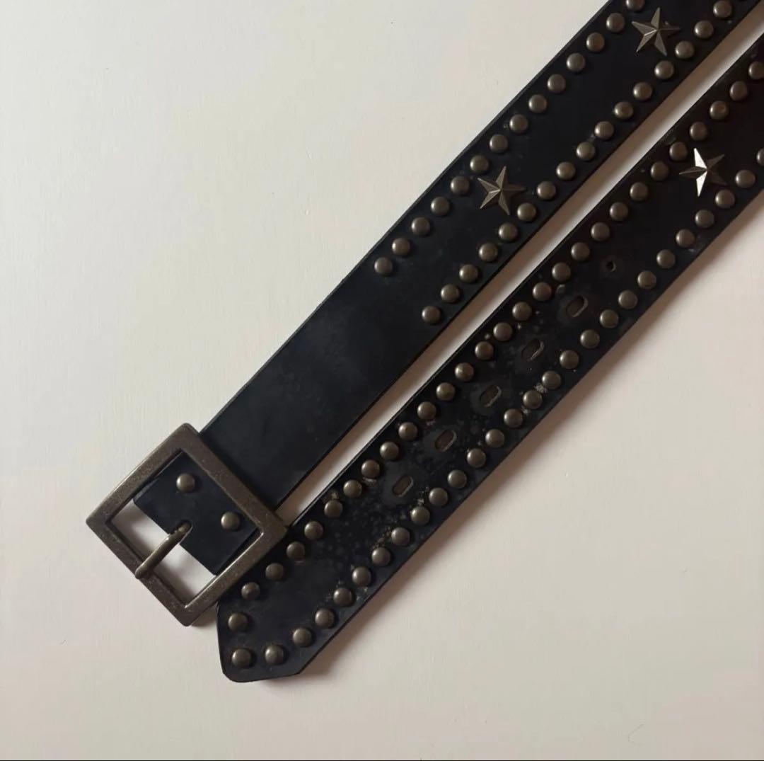 スタッズベルト 本革　パンク　y2k