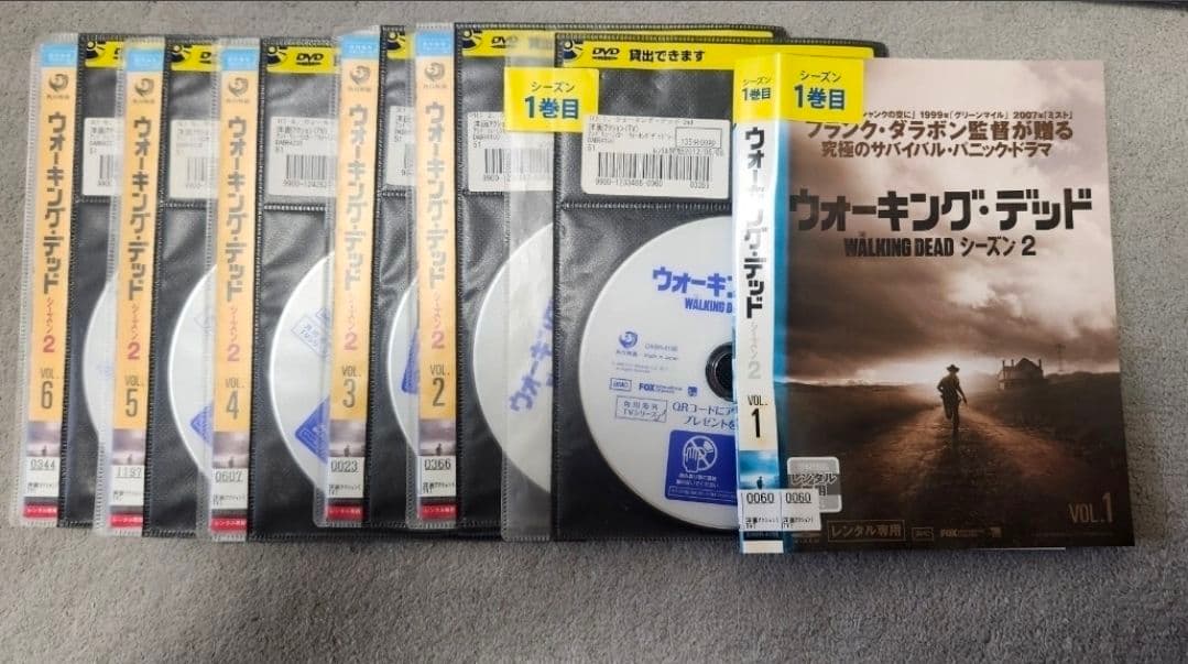ウォーキング・デッド シーズン1-6 全巻セット レンタル落ち DVD