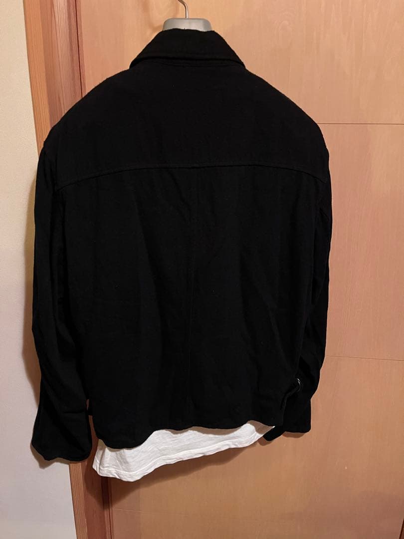 COMOLI コモリ 25SS シルクネップ　ジップショートジャケット