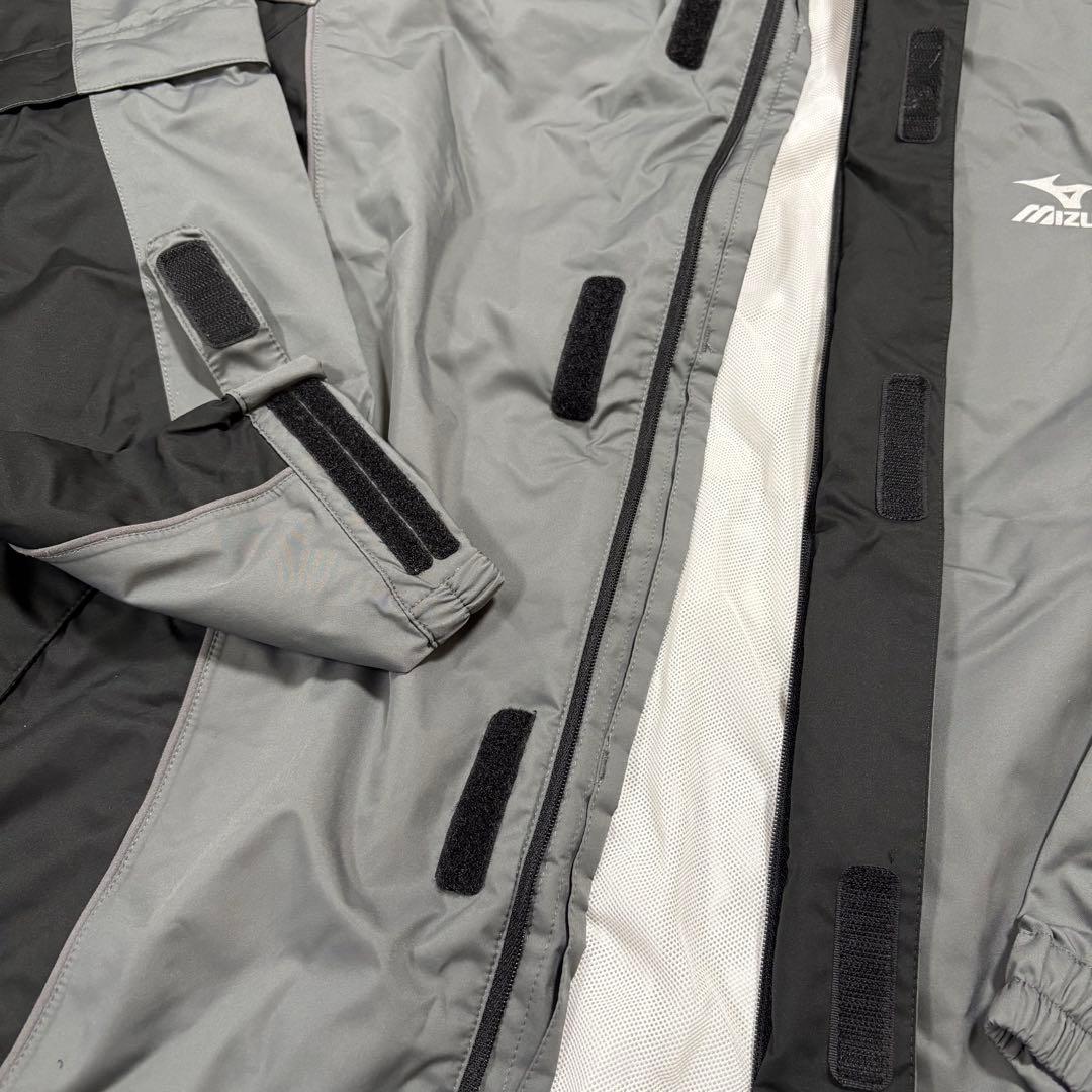 ミズノ　レインウェア　レインスーツ　カッパ　雨用　ゴルフ　新品