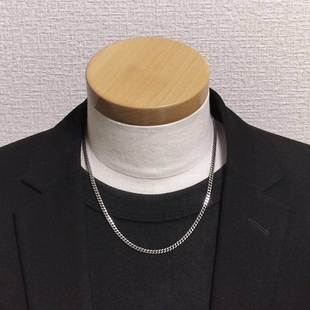 グッチ ネックレス 喜平 キヘイ 48cm シルバー GG GUCCI