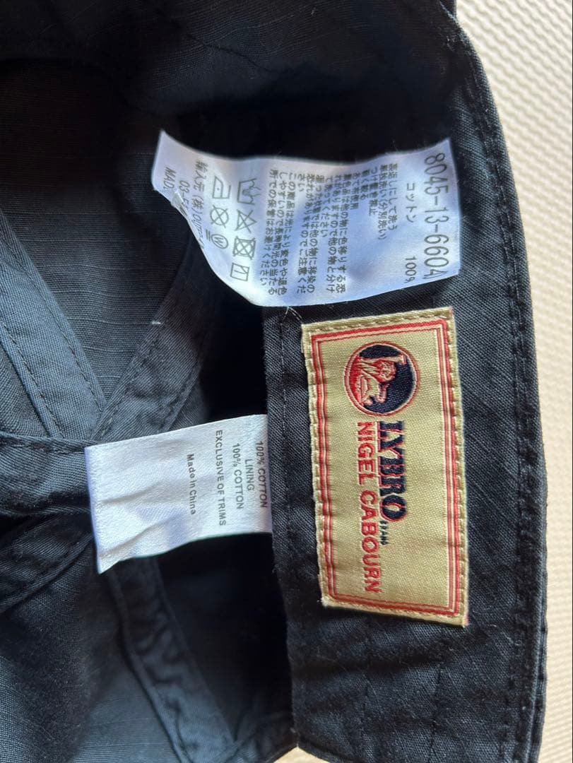 M*A様 NIGEL CABOURN メカニックキャップ　ナイジェルケーボン