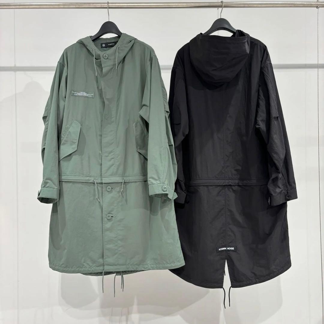 美品 3L GU × UNDERCOVER 2WAYオーバーサイズモッズコート