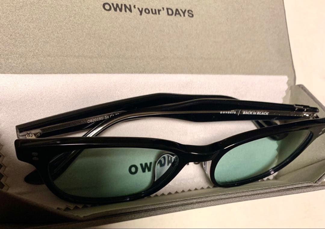 キムタク プライベート着用 owndays サングラス 同型同色モデル