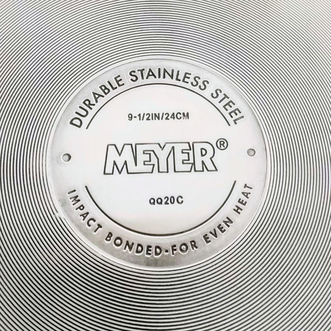 (新品未使用)Meyerスクエアグリルパン24cmグリルプレス付き
