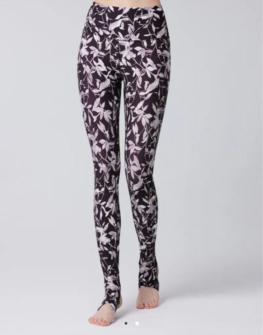 easyoga Leggings トレンカ 花柄 ルルレモン レギンス